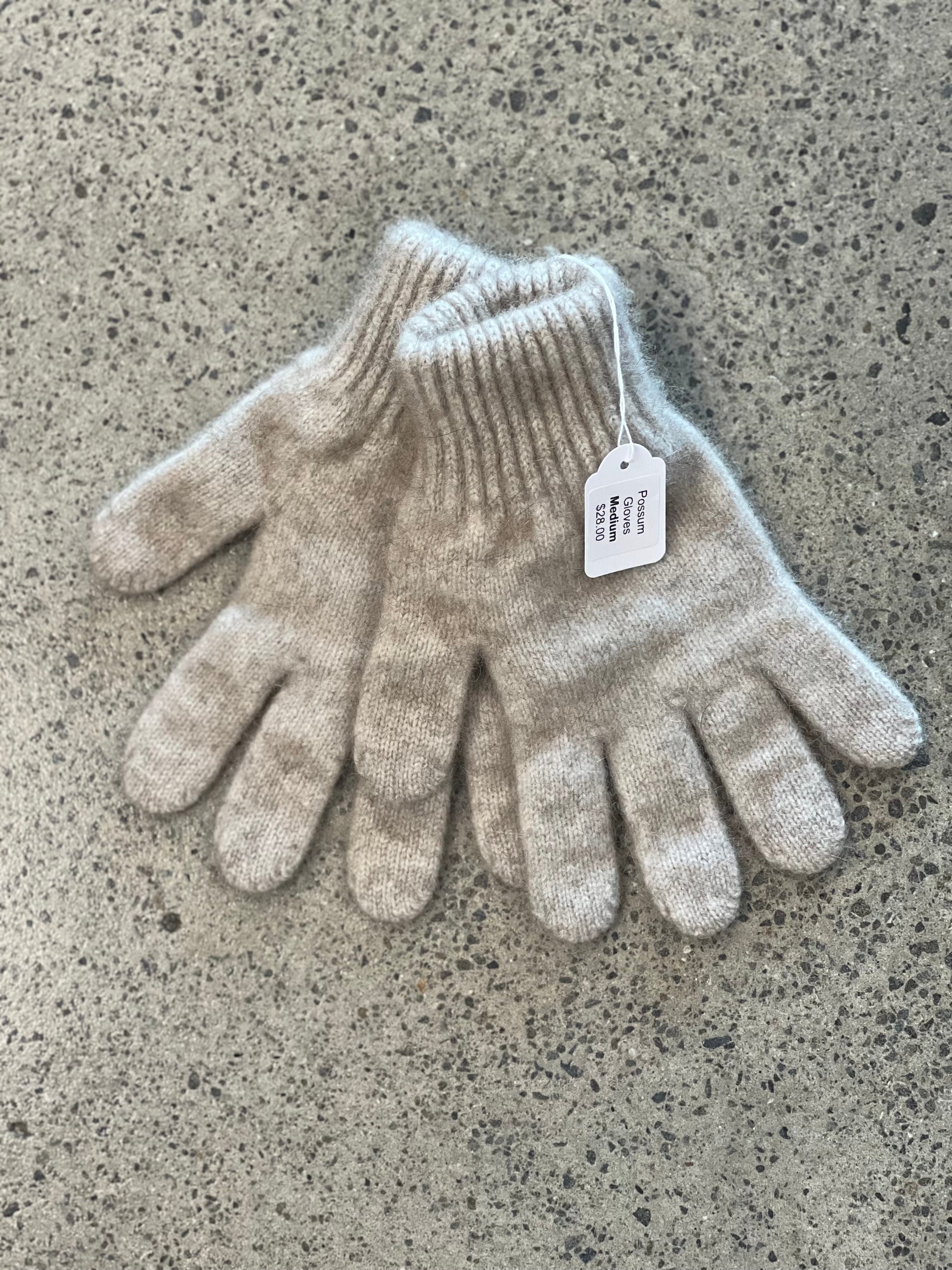 Possum Merino Gloves - Natural Driftwood – Wild Earth Yarns
