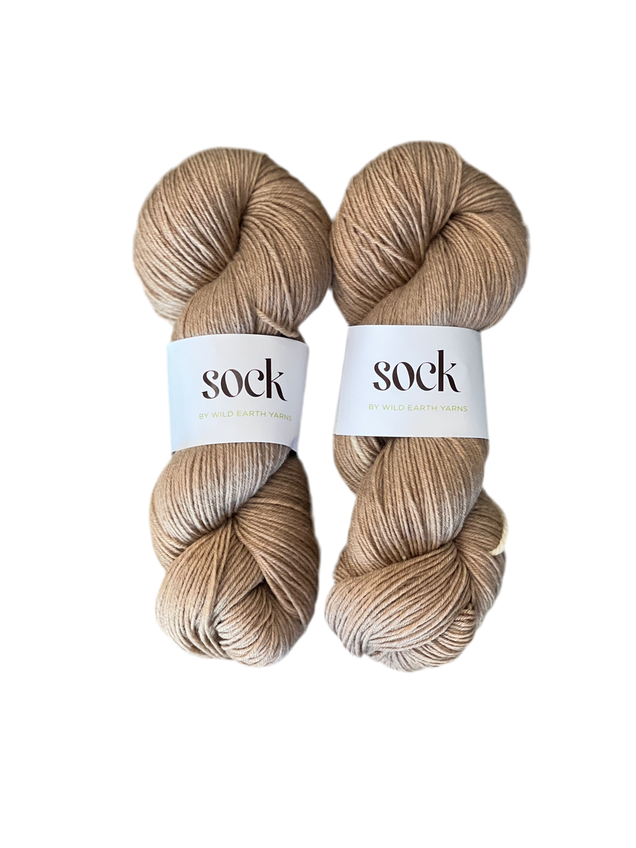 SOCK 4ply - fawn – Wild Earth Yarns