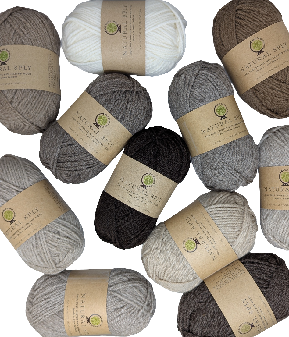 Natural 8ply – Wild Earth Yarns - Main Image
